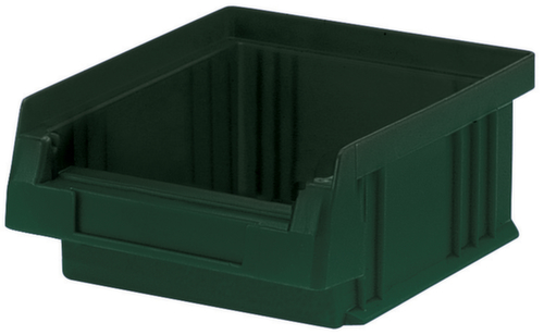 Lakape Stapelbare zichtbak Eco geschikt voor rollenbaan, groen, diepte 89 mm, polypropyleen  L