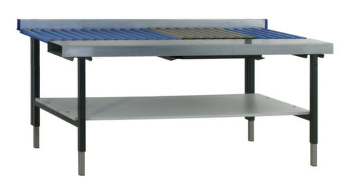 Rocholz in hoogte verstelbare rollenbaantafel 2000, breedte x diepte 1955 x 920 mm  L