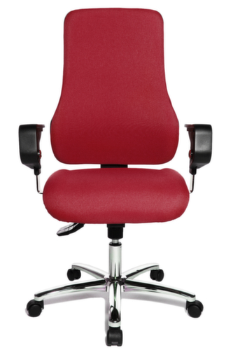 Topstar Bureaustoel Sitness 55 met Body-Balance-Tec®-scharnier, donkerrood  L