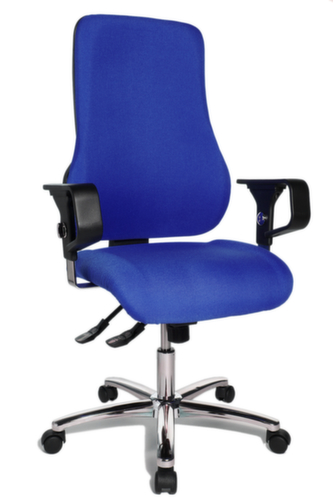 Topstar Bureaustoel Sitness 55 met Body-Balance-Tec®-scharnier, koningsblauw  L