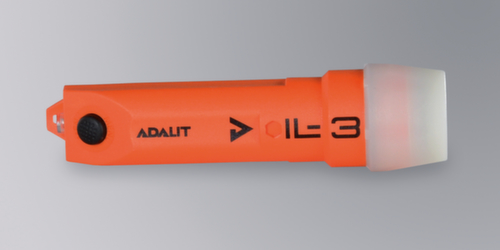 Lacont LED batterij-helmlamp Adalit IL-3R  L