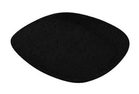 Quadrifoglio Zittingbekleding COVE voor bezoekersstoel voor wachtkamerbank, zwart  L