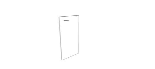 Quadrifoglio Openslaande deur met aanslag rechts voor scheidingswand, hoogte x breedte 830 x 430 mm  L