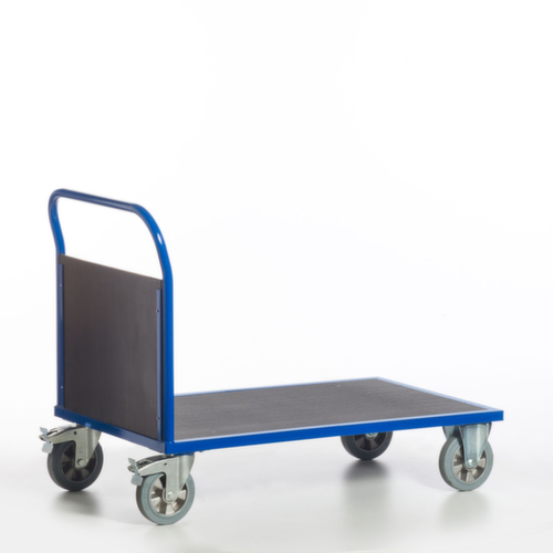 Rollcart Voorwandwagen met anti-slip laadruimte, draagvermogen 1200 kg, laadvlak lengte x breedte 2000 x 800 mm  L