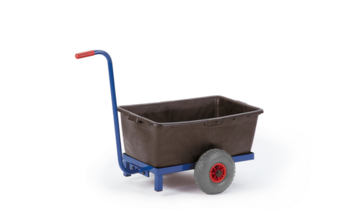 Rollcart Handgreeprol voor kunststof uitsparing, draagvermogen 200 kg, 2 wielen  L