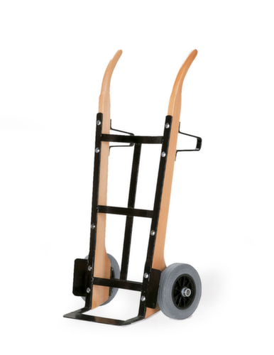 Rollcart houten zakkensteekwagen, draagvermogen 250 kg, TPE banden  L