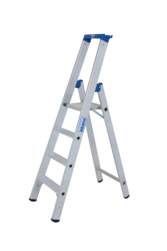 Krause Ladder STABILO® Professional, 4 trede(n) met traanplaatprofiel  L