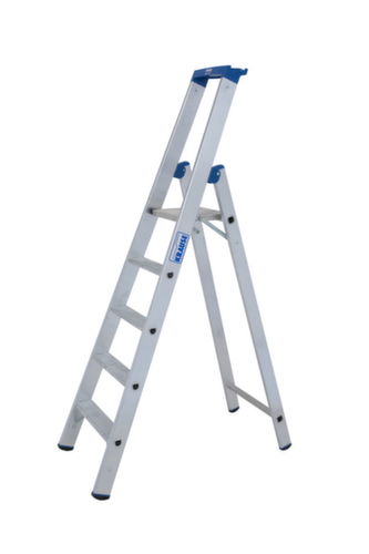 Krause Ladder STABILO® Professional, 5 trede(n) met traanplaatprofiel  L