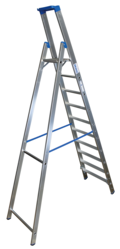 Krause Ladder STABILO® Professional, 10 trede(n) met traanplaatprofiel  L