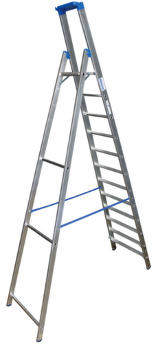 Krause Ladder STABILO® Professional, 12 trede(n) met traanplaatprofiel  L