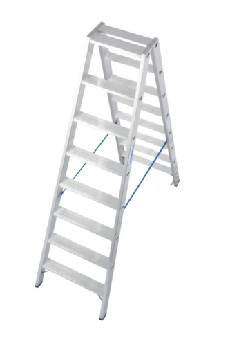 Krause Ladder STABILO® Professional, 2 x 8 trede(n) met traanplaatprofiel  L
