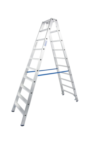 Krause Ladder STABILO® Professional, 2 x 10 trede(n) met traanplaatprofiel  L