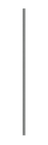 META Opslagrek Zelfmontageprofiel, lengte 2,5 m, met corrosiebeschermende zinklaag  L