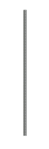 META Opslagrek Zelfmontageprofiel, lengte 2 m, met corrosiebeschermende zinklaag  L