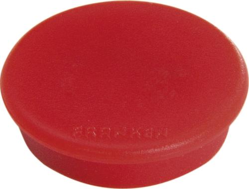 Ronde magneet, rood, Ø 38 mm  L