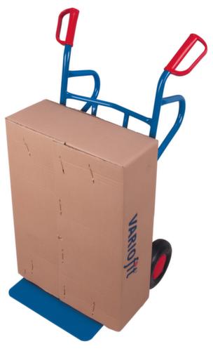VARIOfit zakkensteekwagen met extra grote steekplaat, draagvermogen 250 kg, lucht banden  L