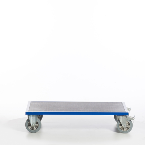 Rollcart Platformwagen met slipvast laadvlak, draagvermogen 1200 kg, laadvlak lengte x breedte 1200 x 800 mm  L