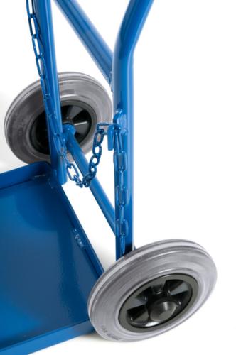 Rollcart Flessenwagen, voor 1 x 11 kg propaangas fles, massief rubber-banden  L