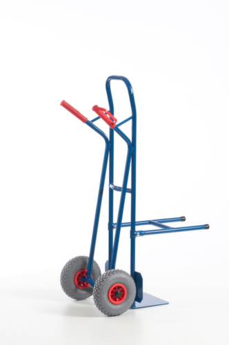 Rollcart Stoelensteekwagen, draagvermogen 250 kg, lucht banden  L