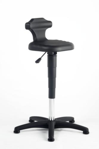 bimos Sta-zitstoel Flex 2, zithoogte 510 - 780 mm, onderstel zwart  L