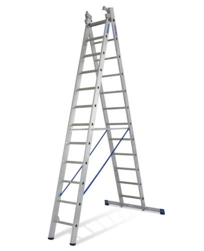 Krause Multifunctionele ladder, 3 x 12 sporten met profiel  L