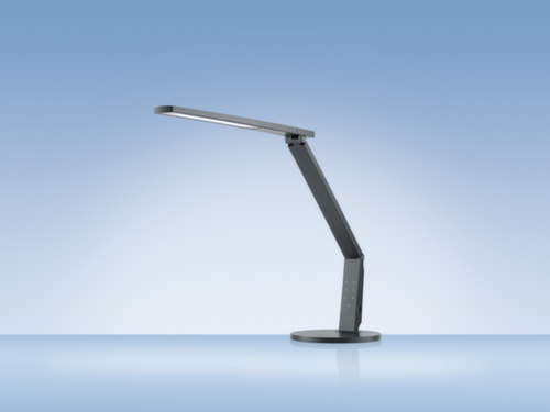 Hansa LED-bureaulamp Vario Plus, licht koud- tot warmwit, antraciet  L