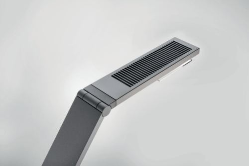 Luctra LED-bureaulamp Linear Table Base met biodynamisch licht, licht koud- tot warmwit - biologisch werkend licht, zilverkleurig  L