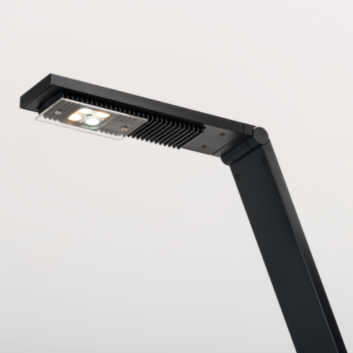 Luctra Draadloze LED-stalamp Flex met biodynamisch licht, licht koud- tot warmwit - biologisch werkend licht, zwart  L