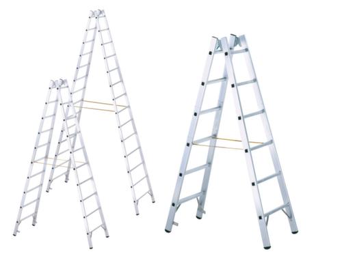 ZARGES Staande ladder met sporten in robuuste industriële uitvoering  L
