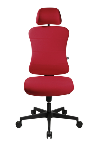 Topstar Bureaustoel Art Comfort met hoofdsteun, rood  L