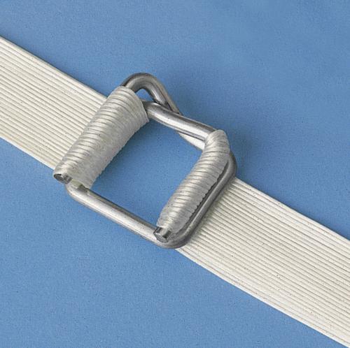 Sluitclips voor textielband, voor bandbreedte 12 - 13 mm  L