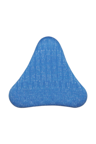 Topstar Zit-/stahulp Sitness H1 met triangelzitting, zithoogte 570 - 770 mm, zitting blauw  L