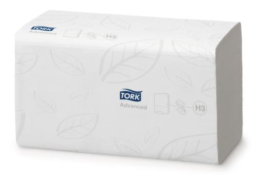 Tork 2-laags papieren handdoeken gemaakt van gerecycled tissuepapier met V-vouw, cellulose  L