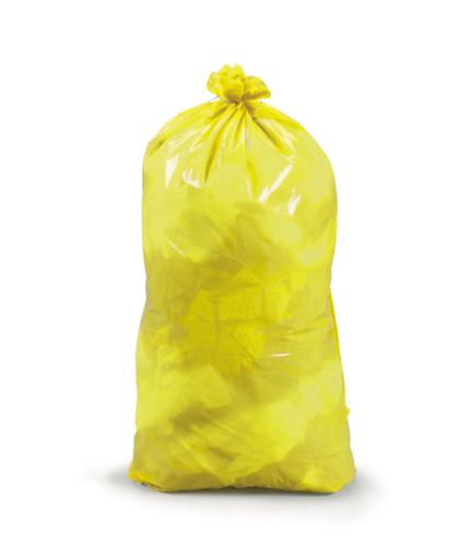 Raja Scheurvaste vuilniszak met sluitband, 60 l, geel  L