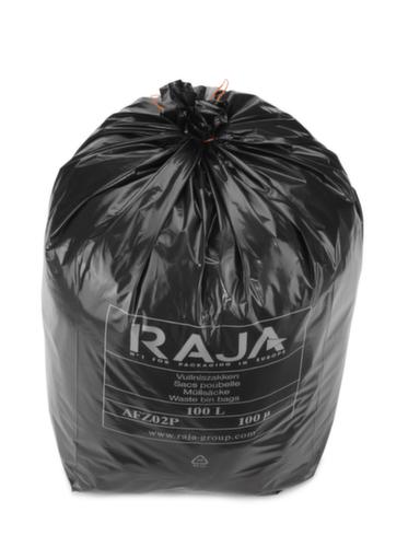 Raja Vuilniszak voor zwaar afval, 100 l, zwart  L