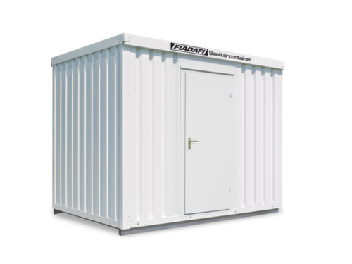 Säbu Douche/toiletcontainer FLADAFI® 2.3, hoogte x breedte x diepte 2500 x 3050 x 2170 mm  L