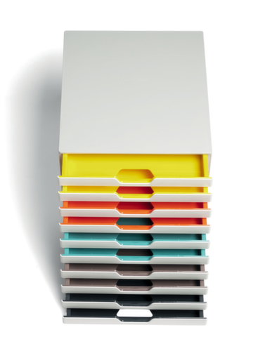 Durable Ladeblok VARICOLOR® MIX in wit, voor DIN A4/DIN C4/Folio  L