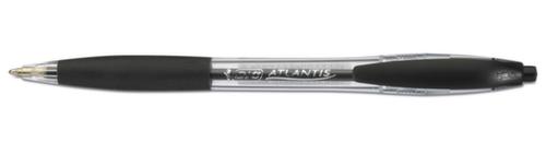 BIC® Balpen ATLANTIS Classic, letterkleur zwart, schacht zwart/transparant  L