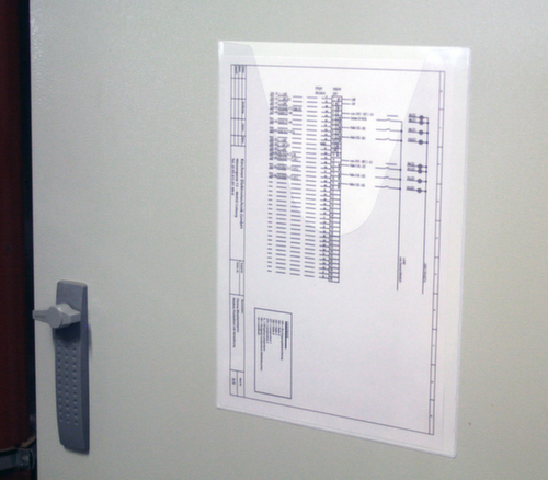 EICHNER Circuitdiagram zakje, DIN A4, achterzijde zelfklevend  L