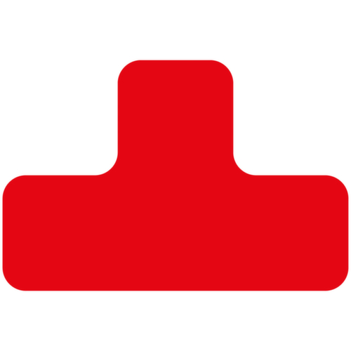 EICHNER Symboolsticker, T-vorm, rood  L