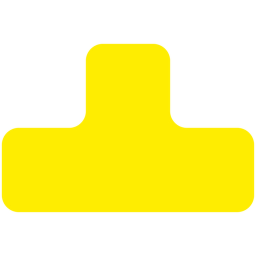 EICHNER Symboolsticker, T-vorm, geel  L