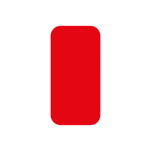 EICHNER Symboolsticker, rechthoek, rood  L