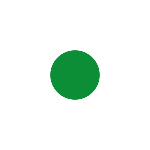 EICHNER Symboolsticker, cirkel, groen  L