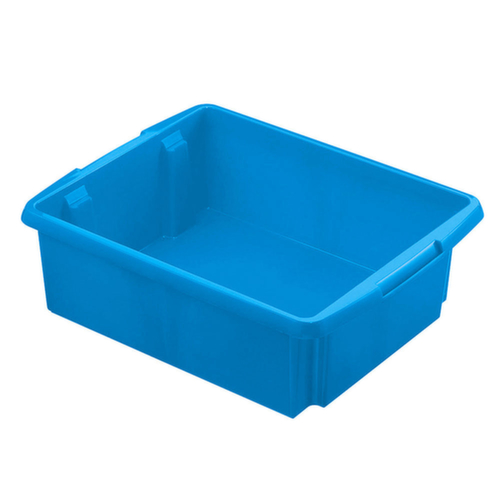 Lichtgewicht roterende stapelcontainer, blauw, inhoud 17 l  L