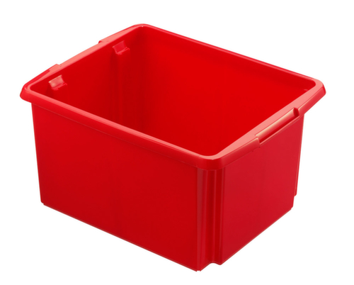 10-delige roterende stapelcontainerset, rood, inhoud 32 l  L