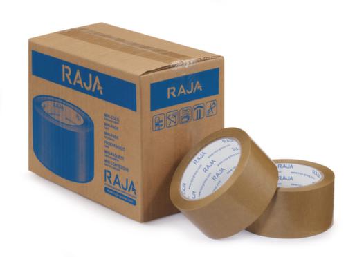 Raja PVC-plakband voor pakketten tot 30 kg, lengte x breedte 66 m x 50 mm  L