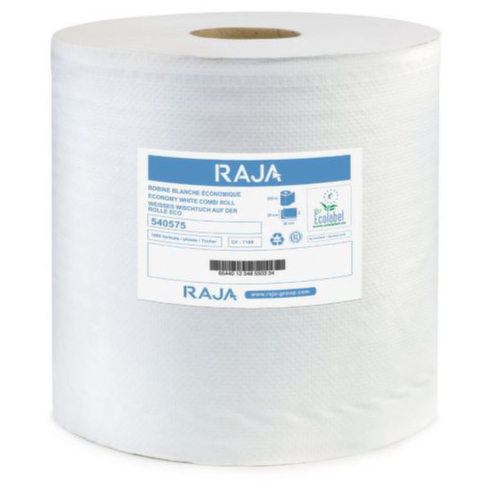 Raja Poetsdoekrol Eco voor dagelijks gebruik, 1000 doeken, cellulose  L