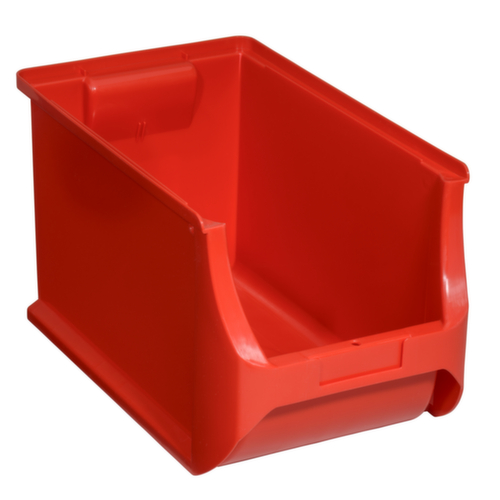 Allit Stapelbare zichtbak ProfiPlus Box 4H, rood, diepte 355 mm, polypropyleen  L