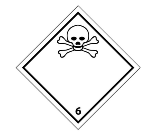 Etiket voor gevaarlijke stoffen  L