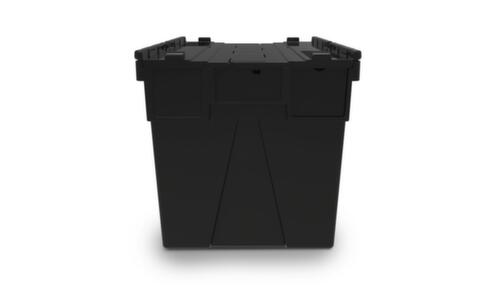 Euronorm recycleerbare containers + verzegelbare containers, inhoud 69 l, Tweedelig scharnierdeksel  L